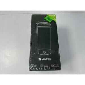 VOLTRX Rechargeable Electric Shaker Bottle 24oz Tritan BPA-Free New Sealed